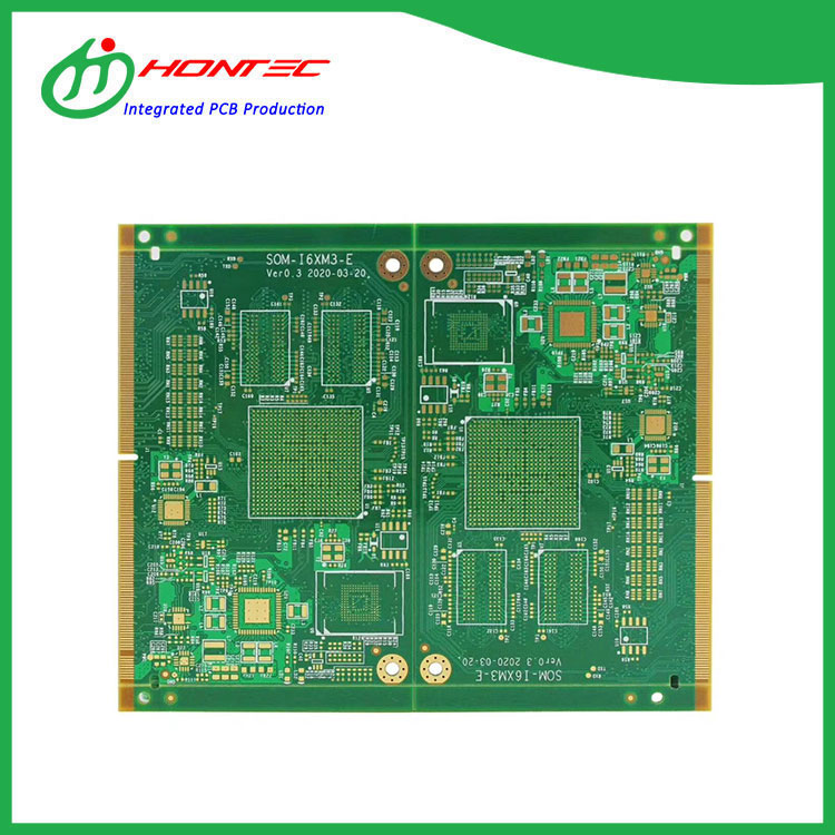 8-tebeqeya zêrîn PCB